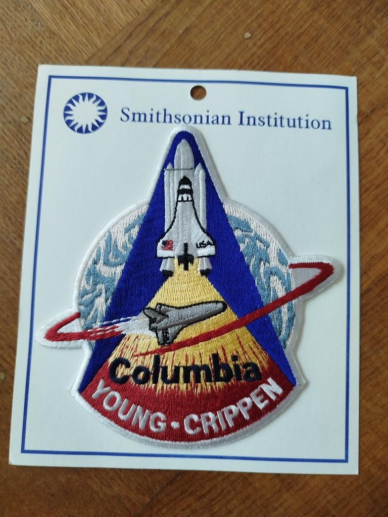 New Ecusson navette spatiale COLUMBIA, Enlèvement ou Envoi, Neuf
