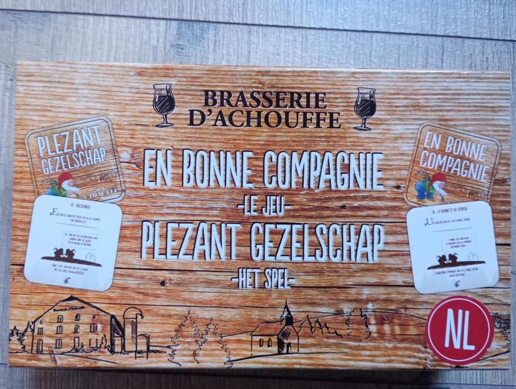 gezelschapsspel La Chouffe, Ophalen of Verzenden, Zo goed als nieuw
