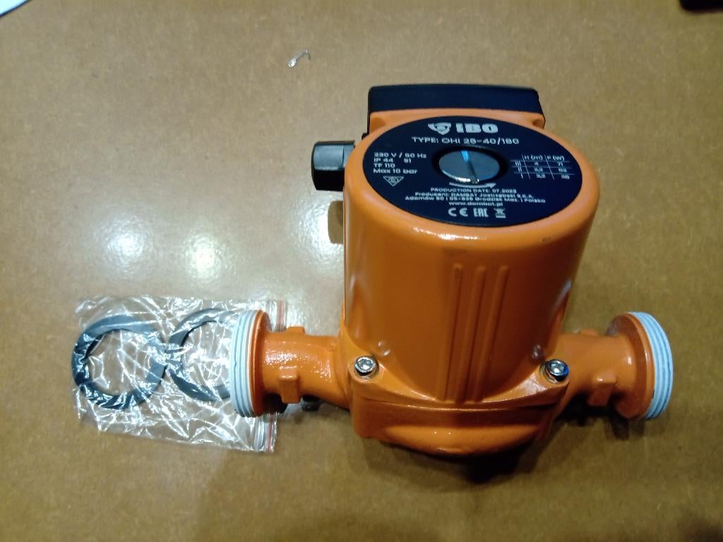 Circulateur 25-40/180 Neuf, Moins de 60 cm, Enlèvement, Moins de 200 watts, Neuf