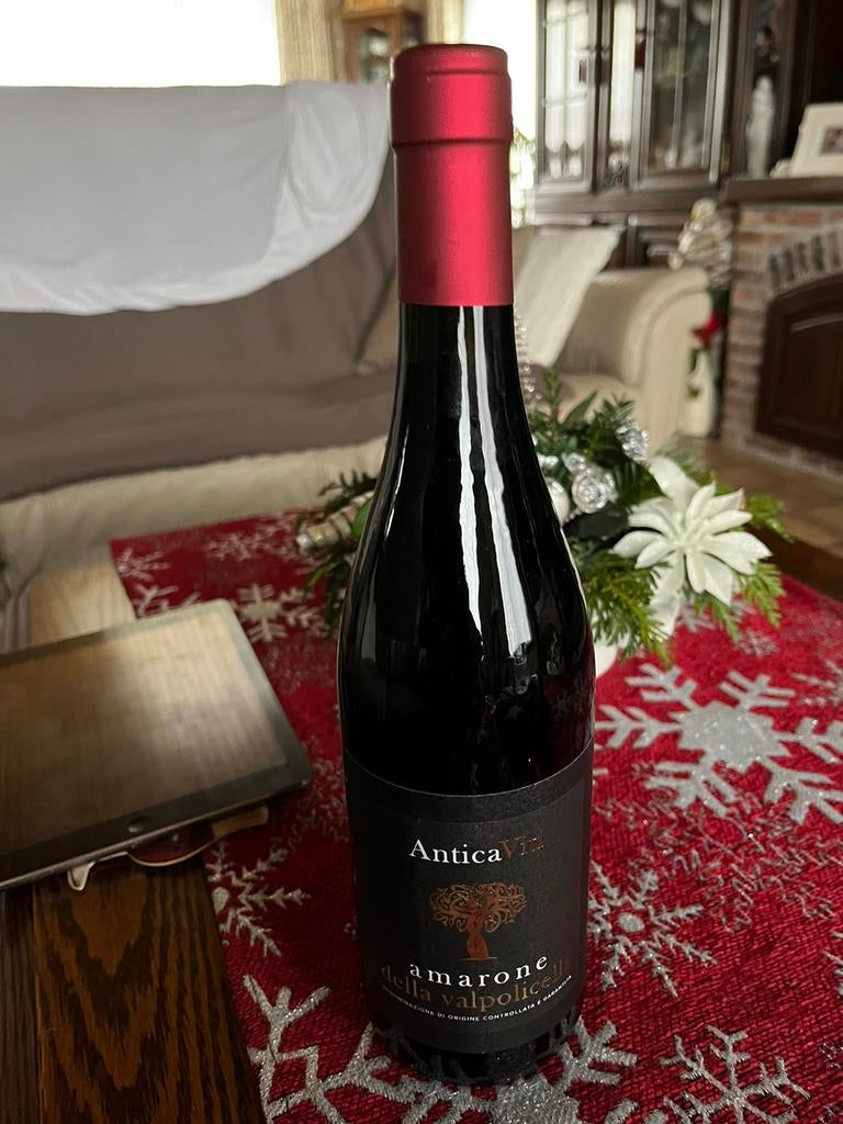 Amarone della valpolicella 2017 Antica Vito 15 procent, Collections, Neuf, Enlèvement ou Envoi, Pleine, Vin rouge