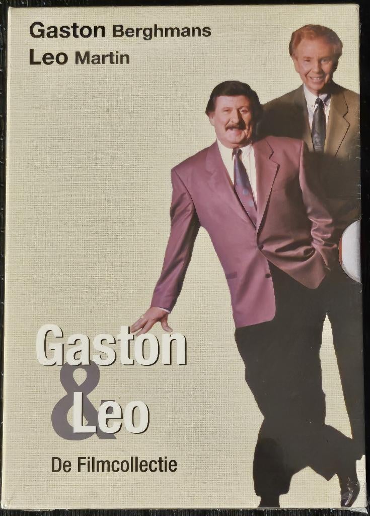 Gaston & Leo Filmcollectie + gratis boek, Cd's en Dvd's, Ophalen of Verzenden, Nieuw in verpakking, Komedie