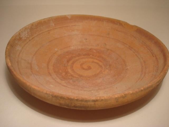 Archéologie Antiques Objet de fouille - COUPE en terre cuite, Enlèvement