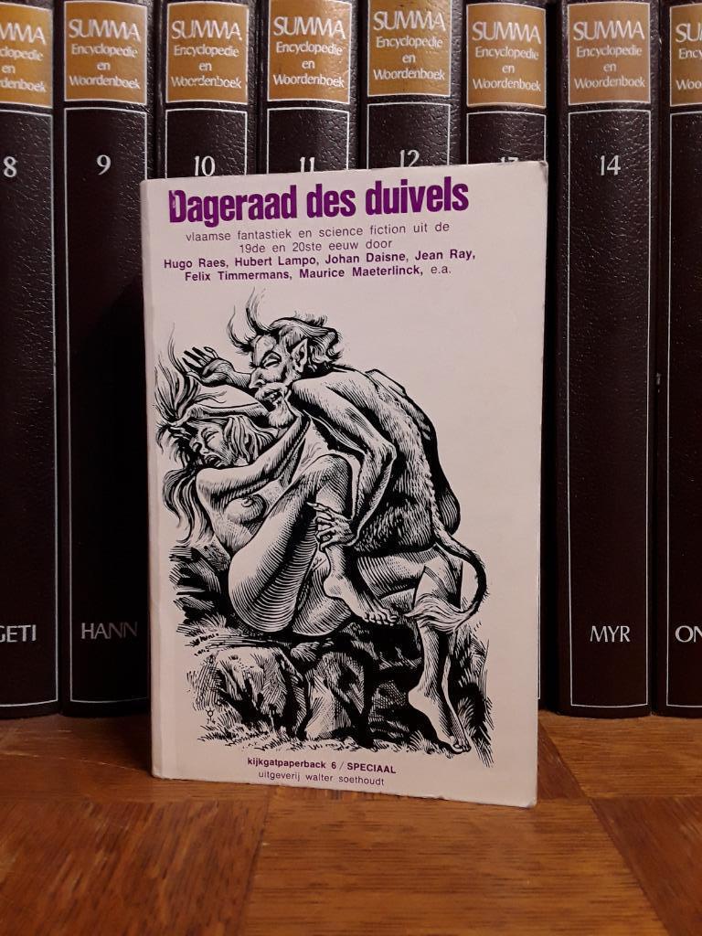 De dageraad des duivels,, red. Danny De Laet,, Gelezen, België, Ophalen of Verzenden, Danny De Laet