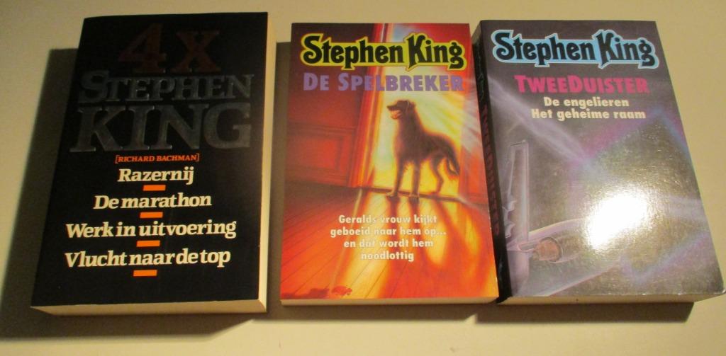 3 Prima Boeken van Stephen King, Boeken, Ophalen of Verzenden, Zo goed als nieuw