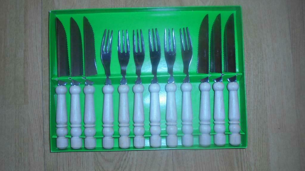 Steak bestek 12 delig, Ophalen, Nieuw, Inox of Chroom