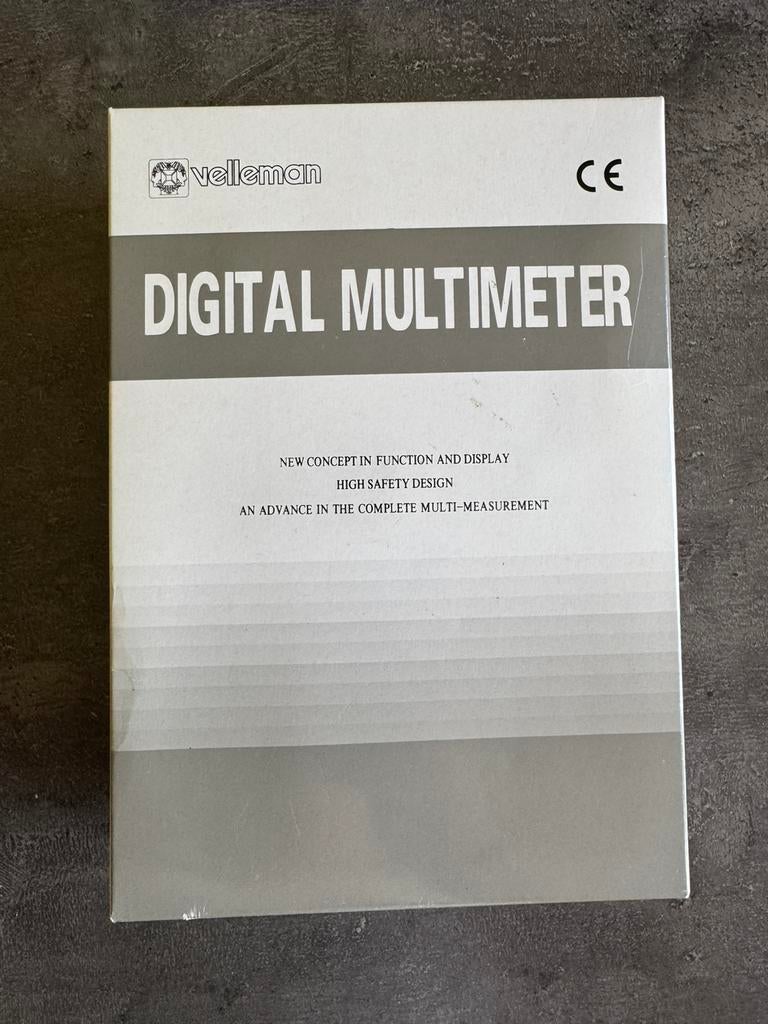 Digitale multimeter Velleman DVM 890, Enlèvement, Comme neuf
