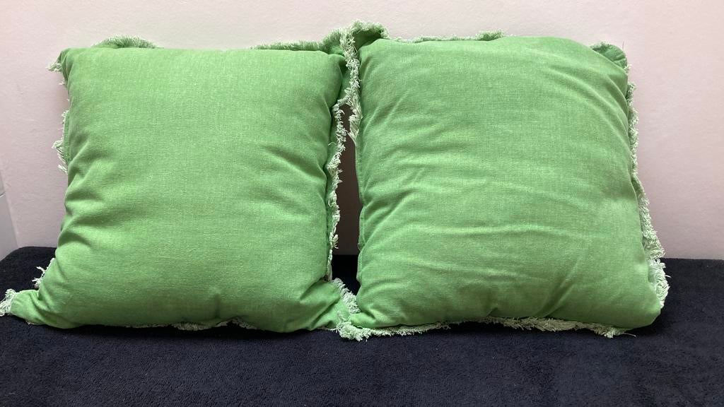 Groene sierkussens, Ophalen of Verzenden, Nieuw