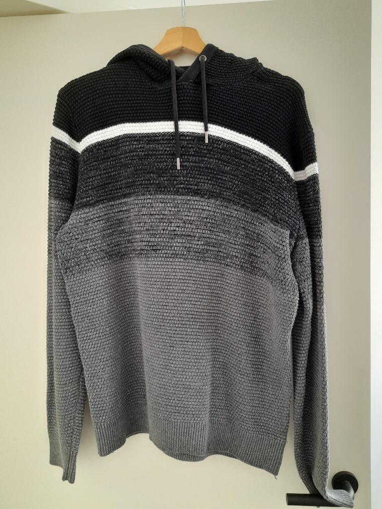 Pull à capuche en mélange, taille L, Blend, Enlèvement ou Envoi, Taille 52/54 (L), Porté