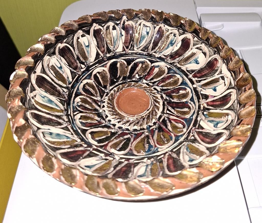decoratieve keramische schaal, Antiek en Kunst, Ophalen of Verzenden