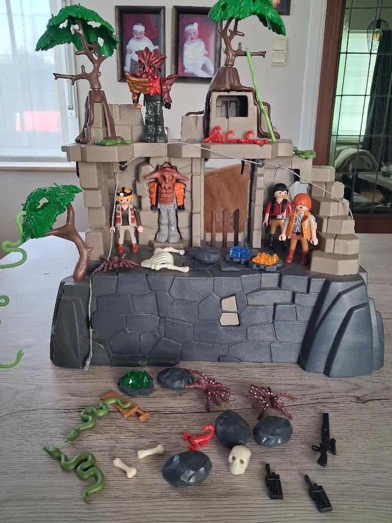 Playmobil schateiland 4842, Ophalen, Gebruikt, Complete set