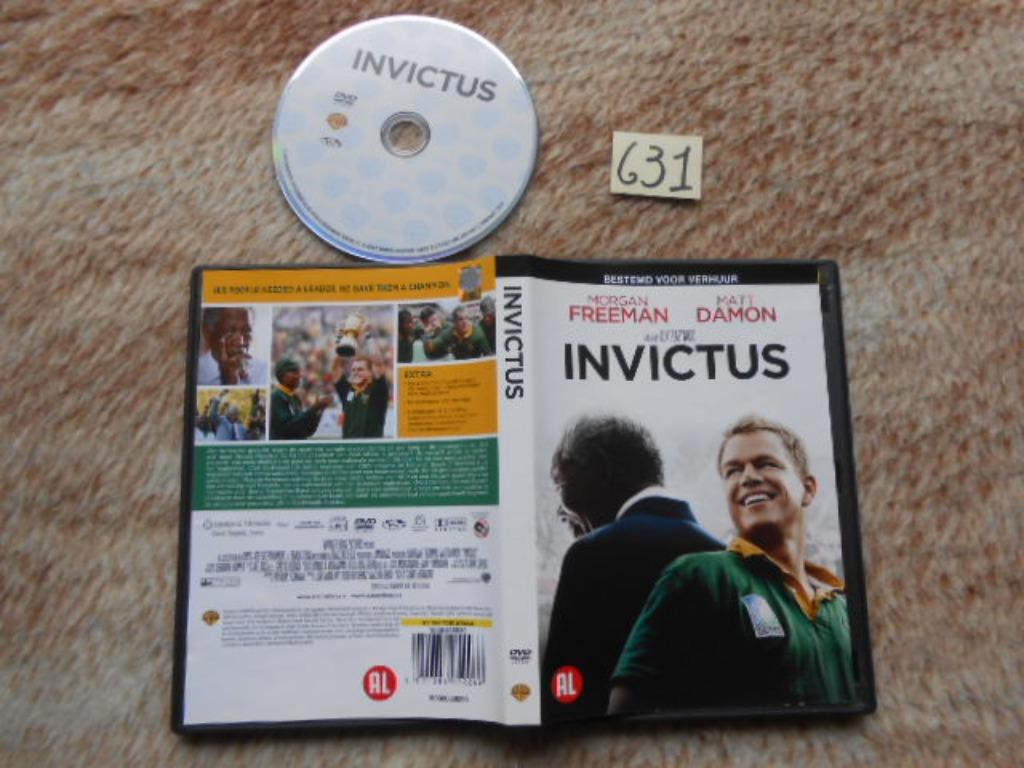 DVD Invictus, Alle leeftijden, Ophalen of Verzenden, Zo goed als nieuw, Drama