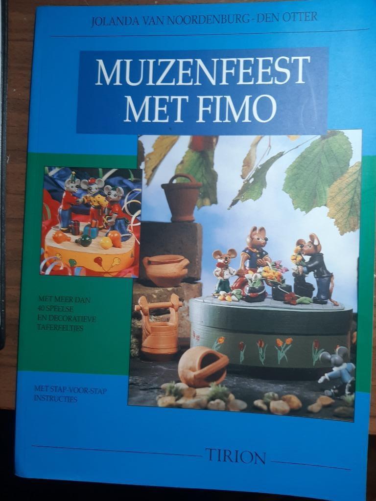Muizenfeest met Fimo, Livres, Loisirs & Temps libre, Enlèvement ou Envoi, Comme neuf, Modelage, Jolanda van Noordenburg