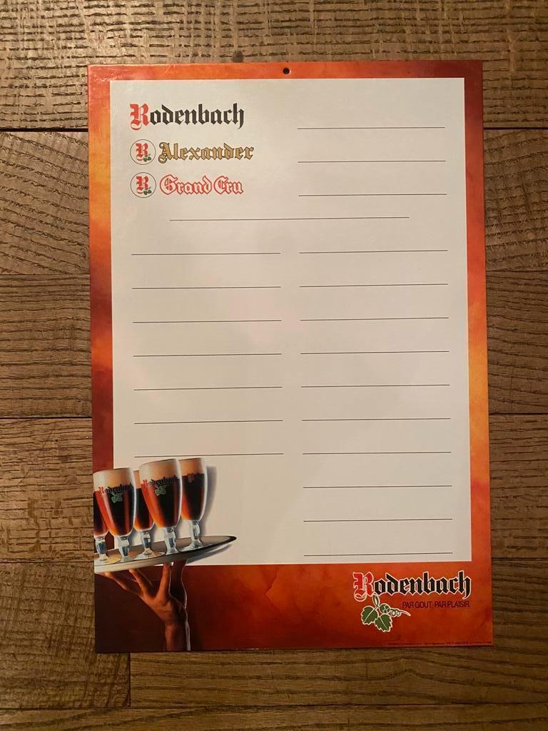RODENBACH prijslijst, Ophalen of Verzenden, Zo goed als nieuw, Overige typen, Overige merken