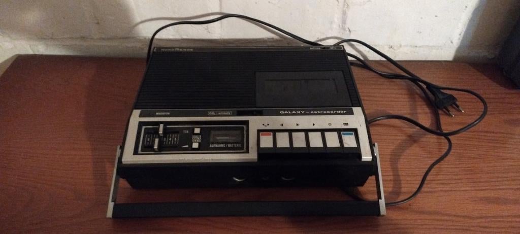 Oude Nordmende Galaxy astrocorder cassette speler, Audio, Tv en Foto, Cassettedecks, Ophalen of Verzenden, Overige merken
