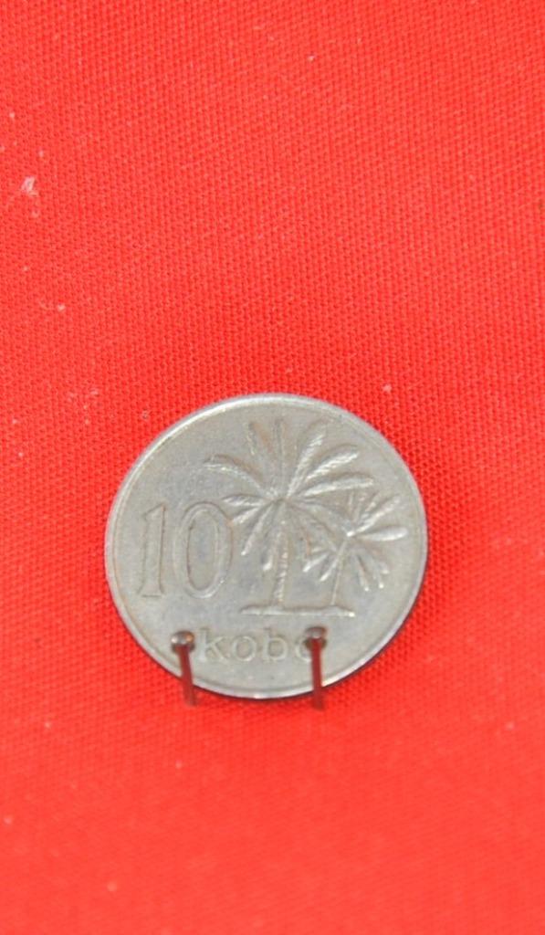 pièce de 10 kobo republique nigeria 1973, Ophalen of Verzenden, Nigeria