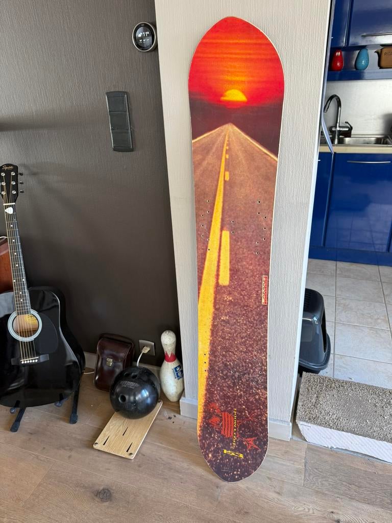 Vintage /retro .. snowboard laMar street model 153, Sport en Fitness, Snowboarden, Gebruikt, Board, Ophalen