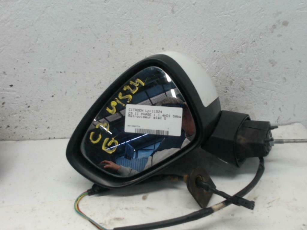 retroviseur  electrique gauche citroen c3 de après 2009, Ophalen, Gebruikt, Citroën
