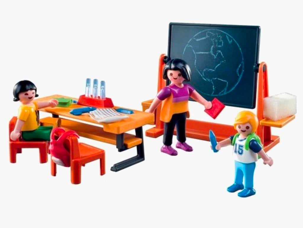 Playmobil Meeneemkoffer school set 5971, Ophalen, Zo goed als nieuw, Complete set