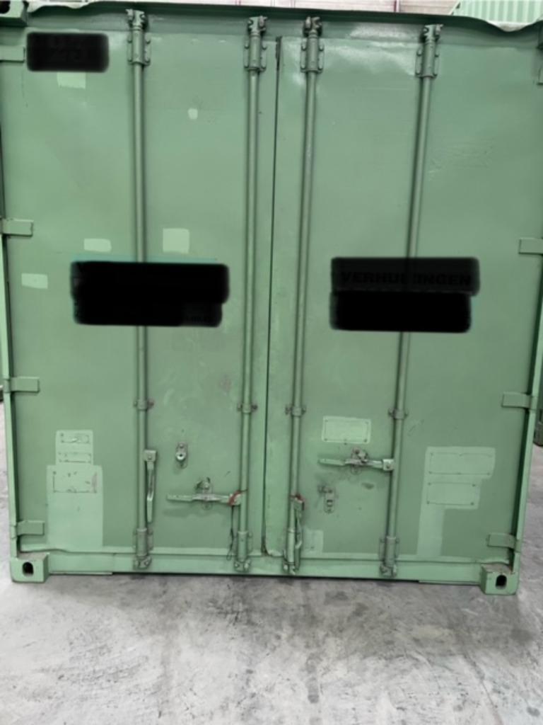 Container, Enlèvement, Comme neuf