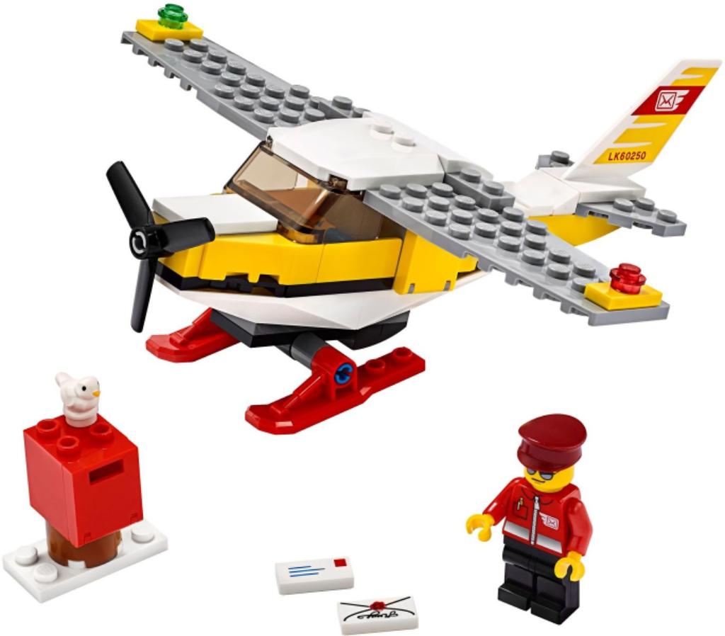 Lego Town City 60250 Mail Plane complet notice PDF, Ophalen of Verzenden, Gebruikt, Complete set, Lego