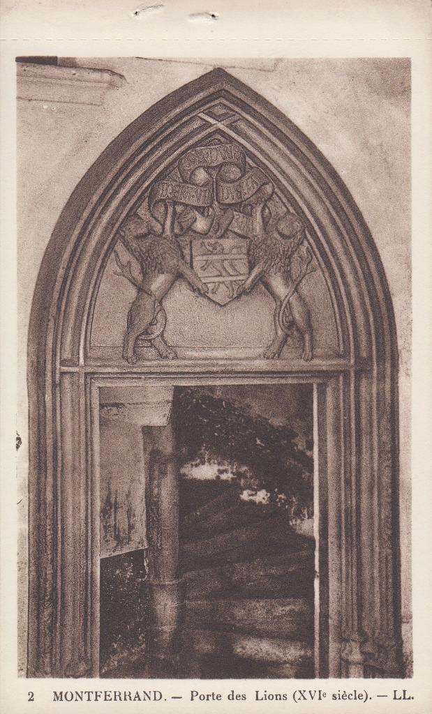 FRANCE - Montferrand : Porte des Lions, Envoi, Non affranchie, France