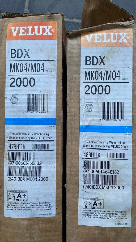 Velux bdx mk04/m04. 2000, Ophalen, Zo goed als nieuw