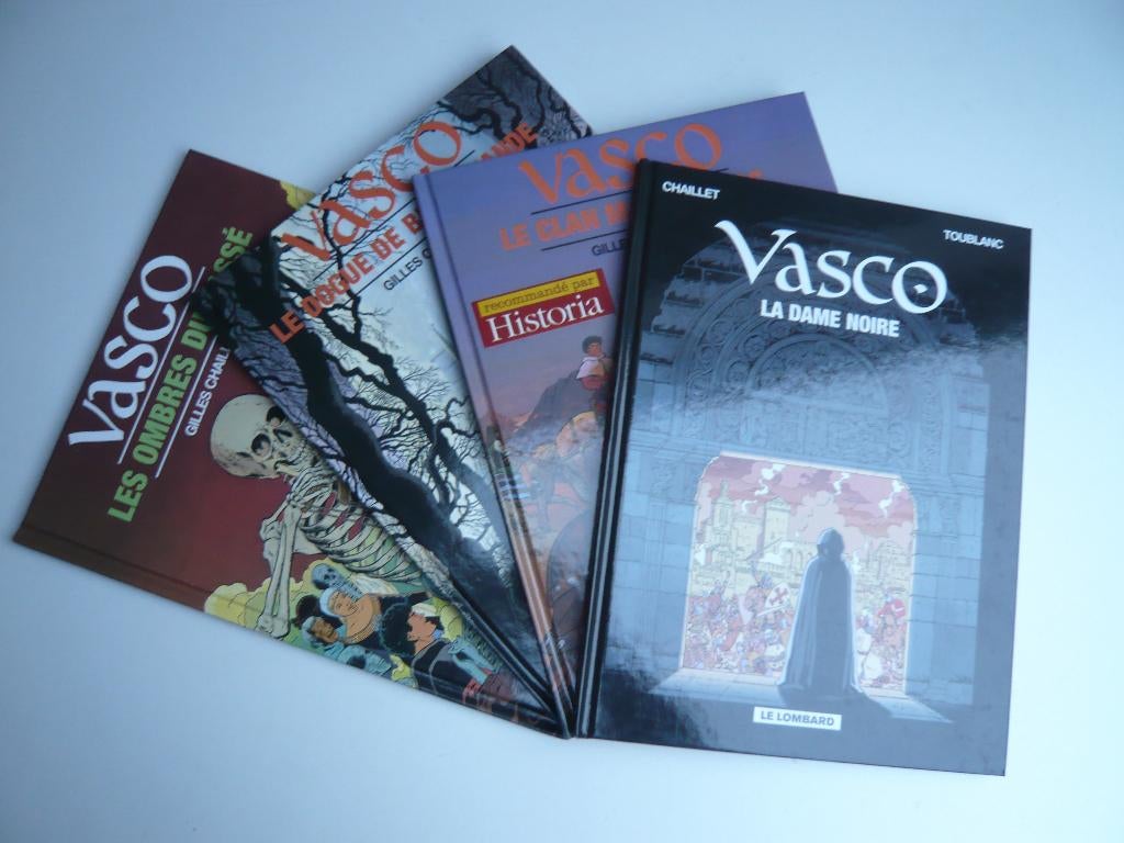 VASCO tomes 19 à 22 (EO état neuf) de CHAILLET, Plusieurs BD, Enlèvement ou Envoi, CHAILLET / ROUSSEAU, Comme neuf