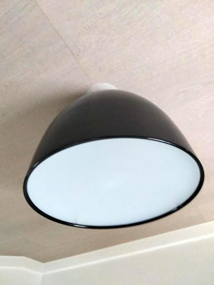 Plafondlamp Artemide Nur Mini Gloss, Ophalen, Gebruikt, 25 tot 50 cm, Zwart