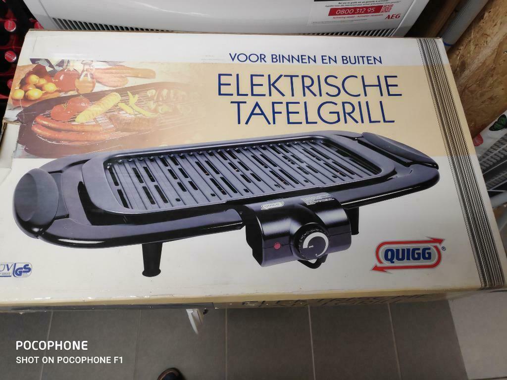 Electrische Grill Quigg, Ophalen of Verzenden, Gebruikt