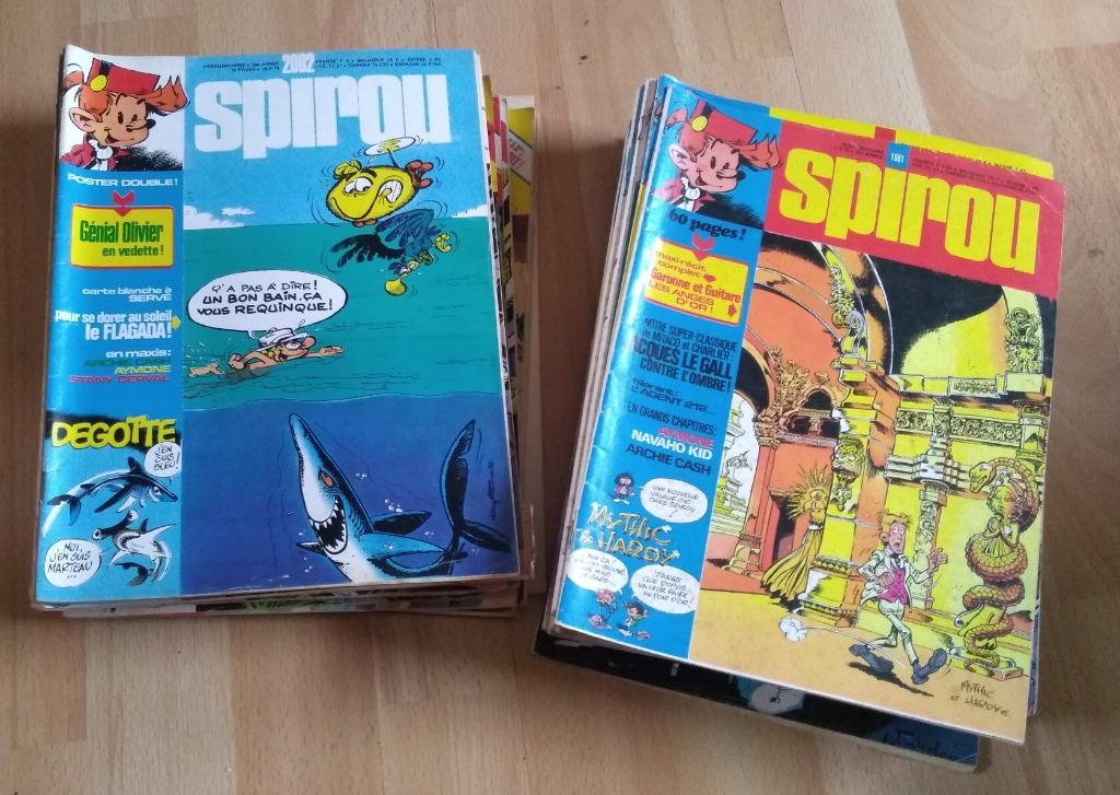 Lot de l'hebdomadaire Spirou de 1976, Enlèvement ou Envoi