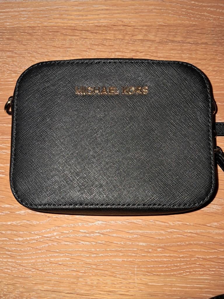 Kleine zwarte handtas van het merk Michael Kors, Overige merken, Gebruikt, Zwart, Ophalen of Verzenden