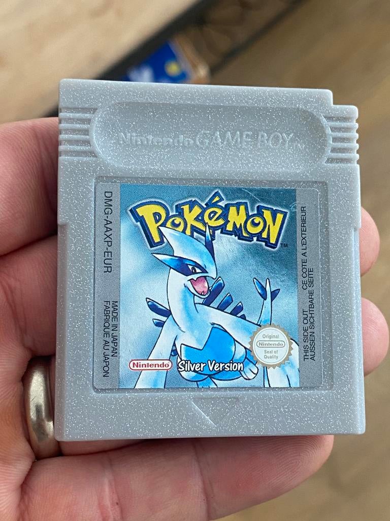 Game Boy Pokémon Silver-version, Games en Spelcomputers, Games | Nintendo Game Boy, Ophalen of Verzenden, Zo goed als nieuw