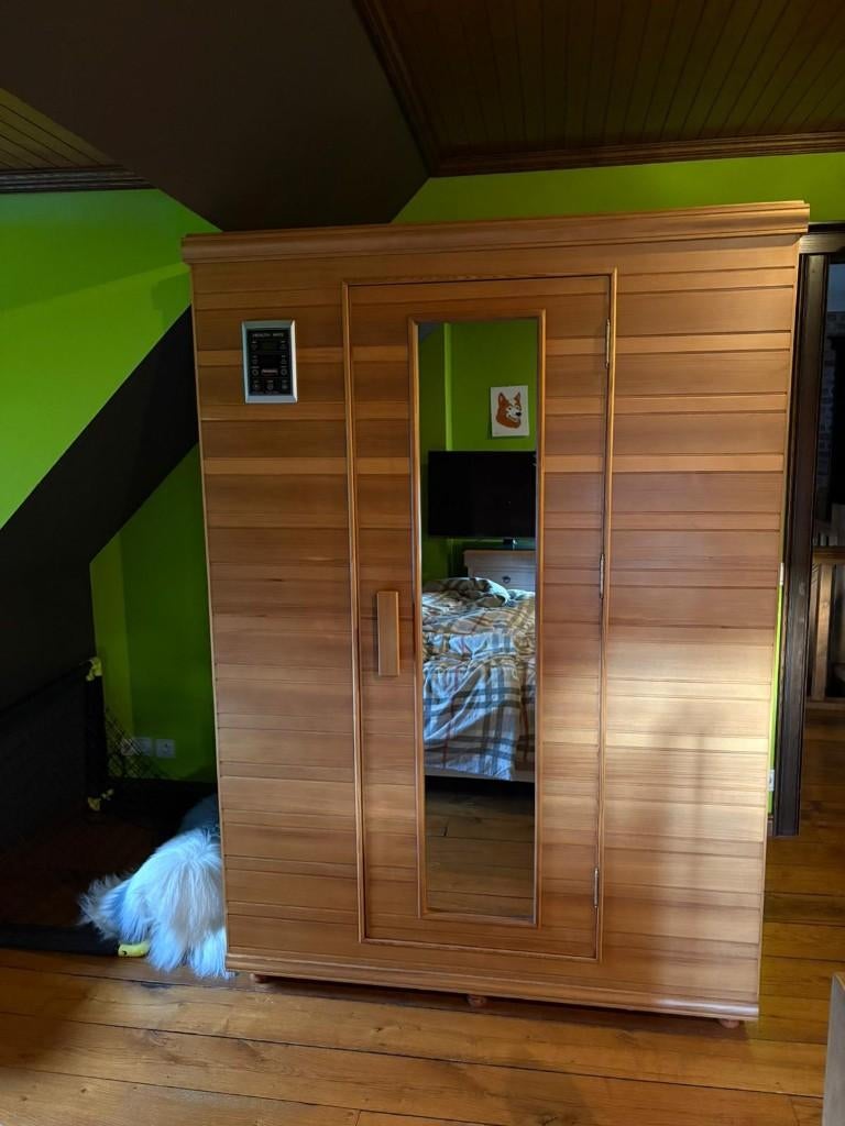 Nieuwe health mate infrarood cabine 3 personen met Bluetooth, Enlèvement, Neuf, Soins du corps