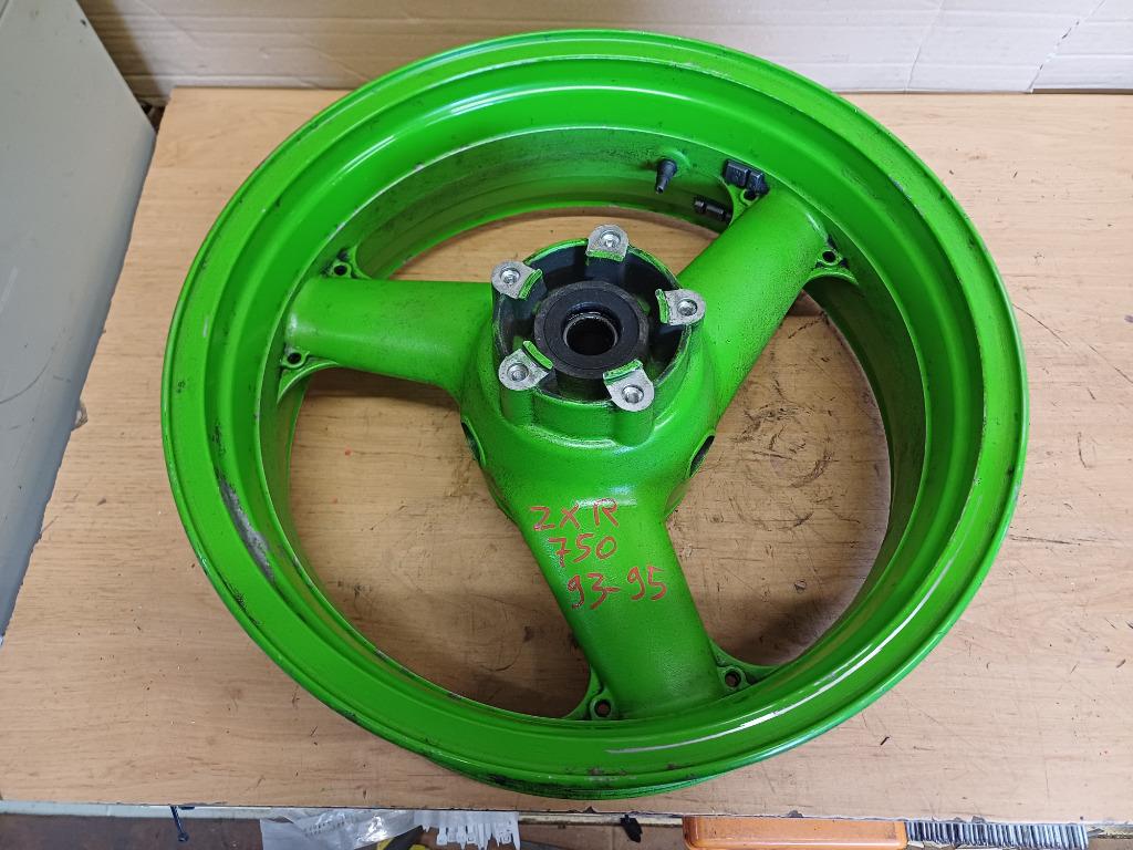 kawasaki zx9r model '94-'97 achterwiel velg groen, Ophalen of Verzenden, Gebruikt