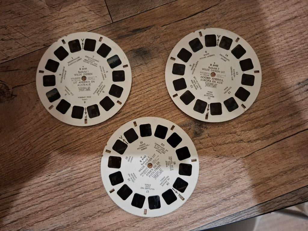 Viewmaster : wilde dieren, Verzenden, Zo goed als nieuw