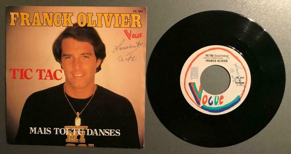 Vinyle de Franck Olivier -, Enlèvement ou Envoi, Utilisé, Autres genres, Single