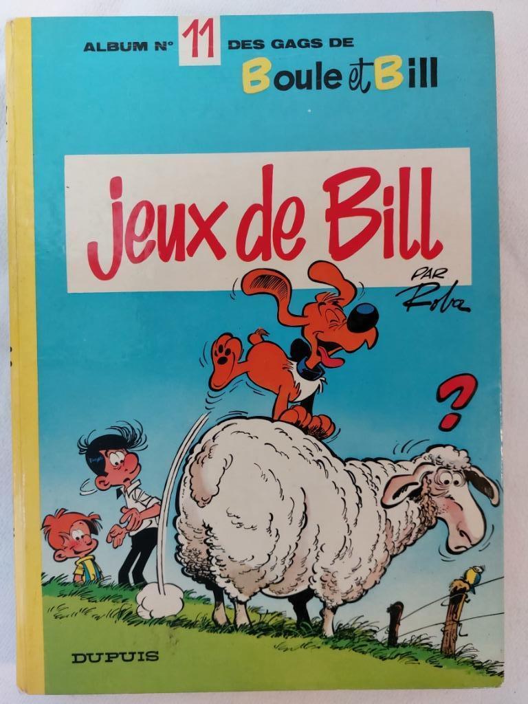 Boule et Bill T.11 Jeux de Bill - édition originale (eo) - E, Eén stripboek, Ophalen of Verzenden, Gelezen
