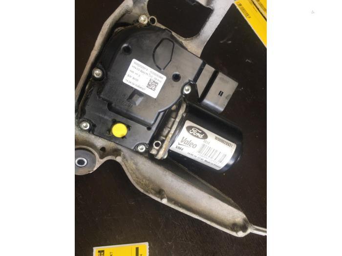 Ruitenwismotor + Mechaniek van een Ford B-Max, Ophalen of Verzenden, 3 maanden garantie, Gebruikt, Ford