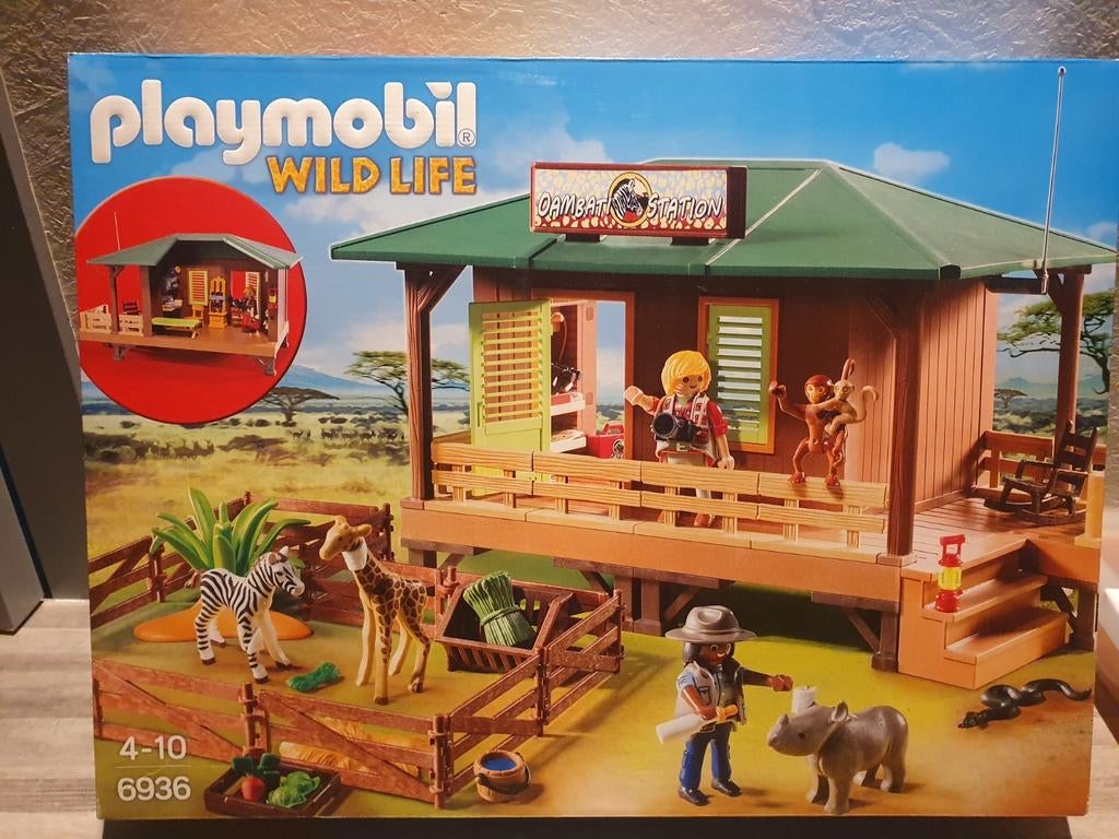 Playmobil wild life 6936, Kinderen en Baby's, Speelgoed | Playmobil, Ophalen of Verzenden, Gebruikt