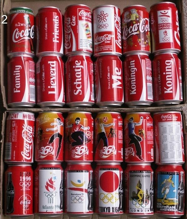 24 canettes de Coca Cola vides différentes, Enlèvement ou Envoi, Comme neuf