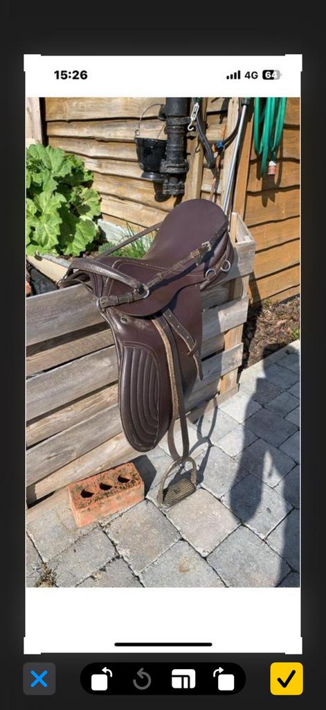 Selle chevaux, Ophalen, Gebruikt
