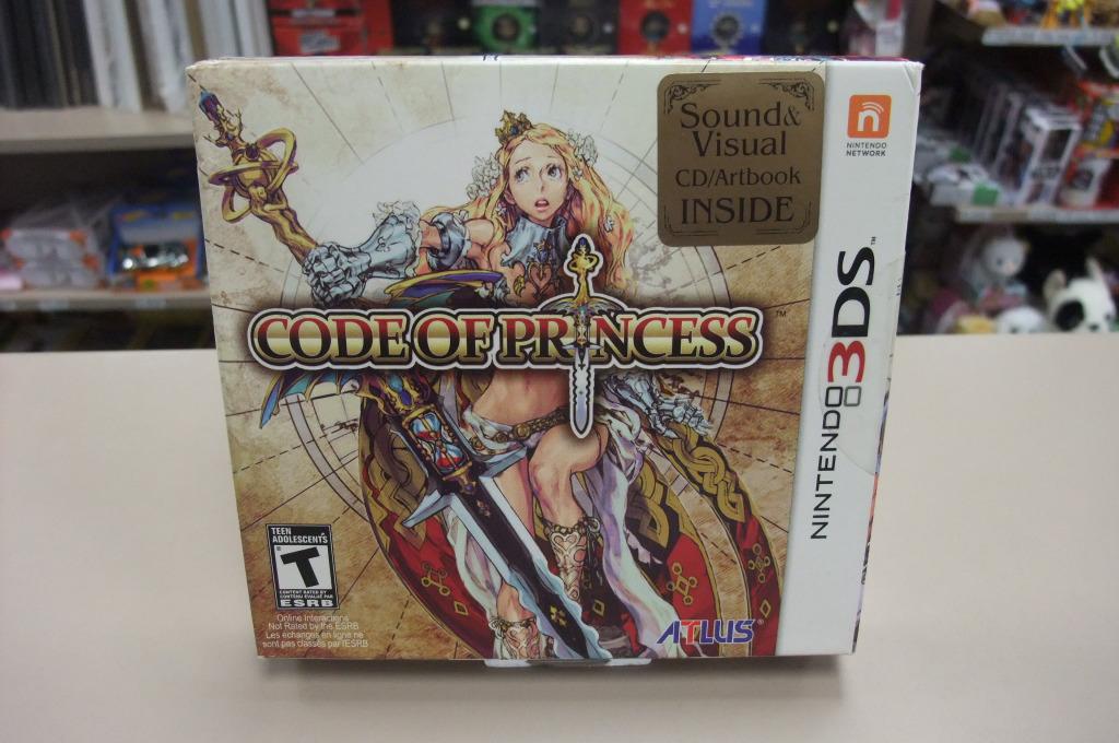 code of princess sountrack bundle (cib) usa, Games en Spelcomputers, Games | Nintendo 2DS en 3DS, Gebruikt, 1 speler, Ophalen of Verzenden