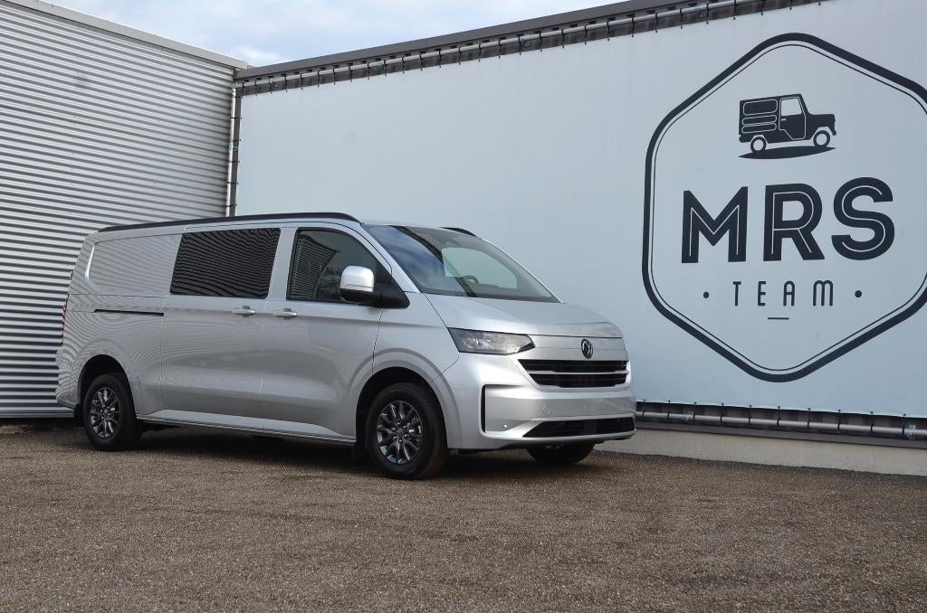 Volkswagen T7- L2-4Motion- Dubbelcabine-DSG-Nieuw- 44990+BTW, Auto's, Bestelwagens en Lichte vracht, Bedrijf, Te koop, 4x4, ABS