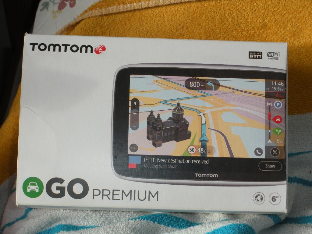 TomTom Go Premium 6" cartographie le monde, le trafic et les, Enlèvement ou Envoi, Neuf, Autres marques automobiles