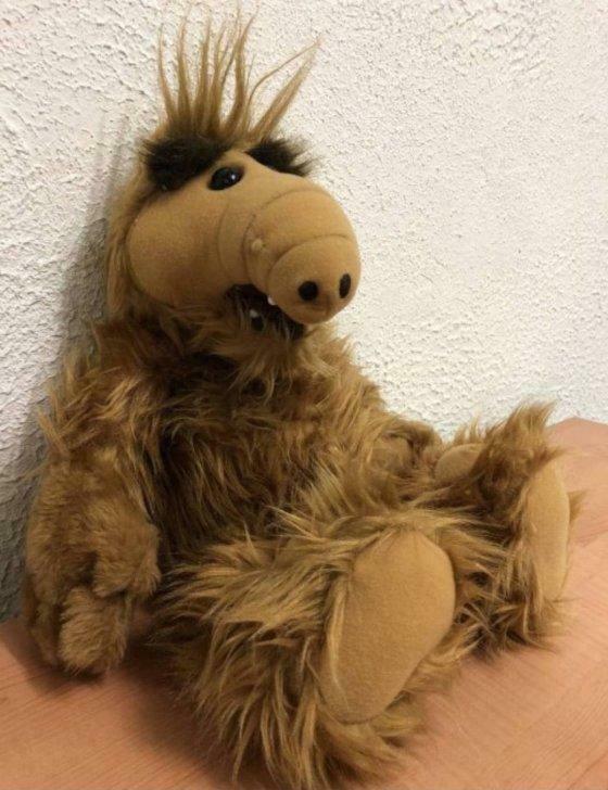 Prachtige grote vintage knuffel Alf, Ophalen