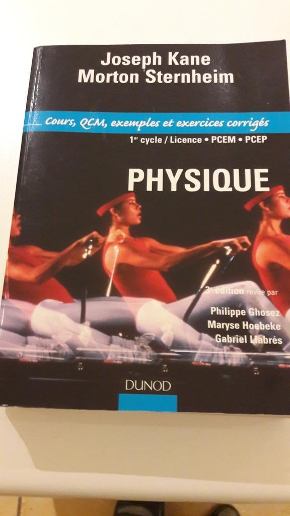 Livre de physique Kane, Enlèvement, Comme neuf