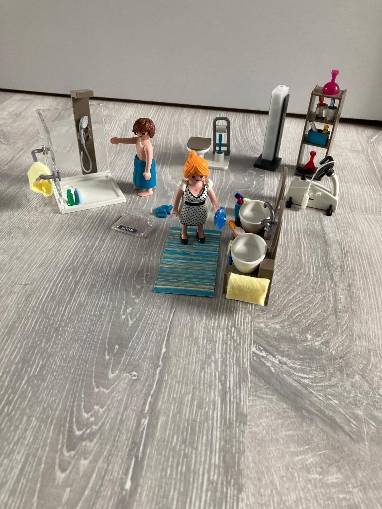 Playmobil 9268 salle de bain, Enfants & Bébés, Enlèvement ou Envoi, Comme neuf, Ensemble complet