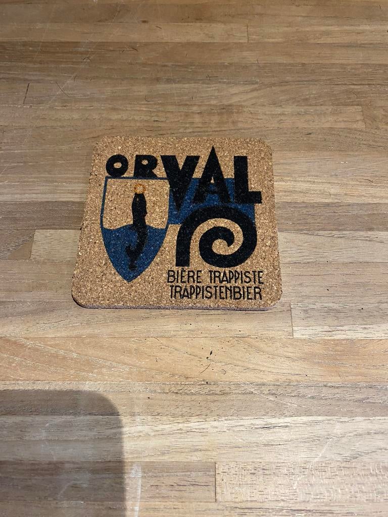 Sous bock orval en liège neuf, Collections