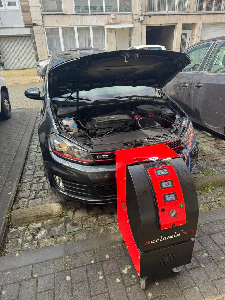 Décalamina moteur, Enlèvement