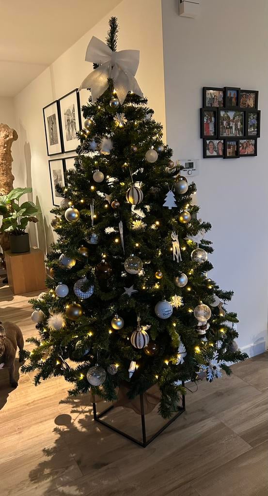 Kunstkerstboom hoogte 1m80, Huis en Inrichting, Ophalen, Gebruikt, Binnen